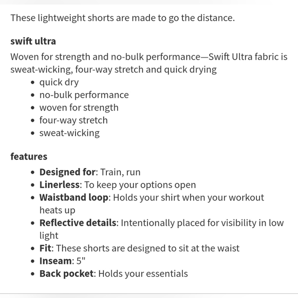 LULULEMON | Surge linerless stretch athletic gym shorts 5" - Picture 10 of 10